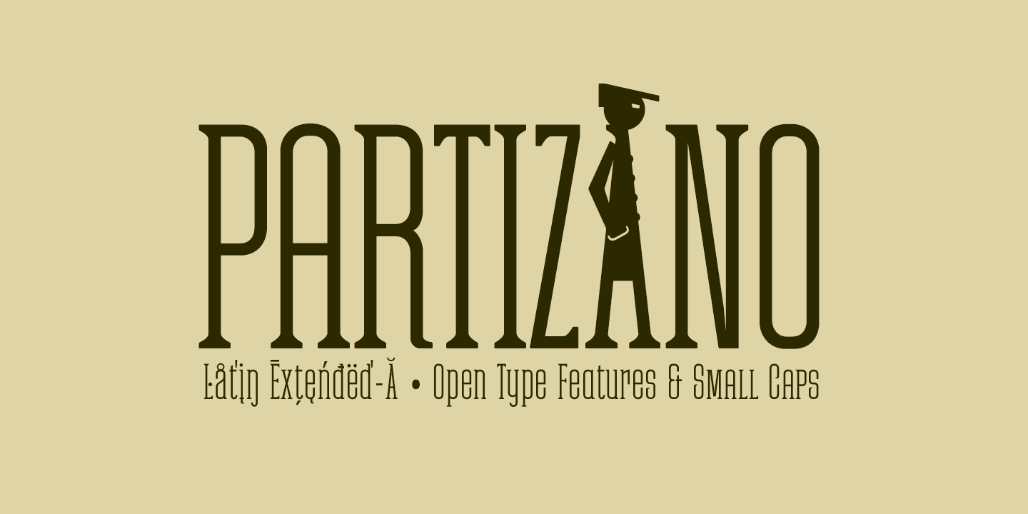 Font Partizano Serif